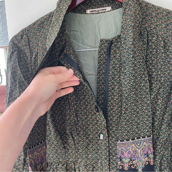 Vintage Japanese Dress reworked by local sewer. Sz 2-4 - Picture 3 of 9